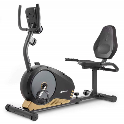 Велотренажер  Hop-Sport HS-040L Root Black/Gold 2020 - фото №2